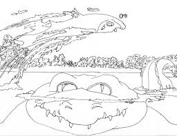 Print out each page to color. Bayou Fish Coloring Pages