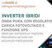 Inverter ibridi per impianti fotovoltaici ...