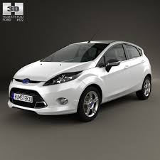 Ford Fiesta Zetec 5 Door Hatchback 2012 Honda Fit Toyota Previa Nissan Leaf