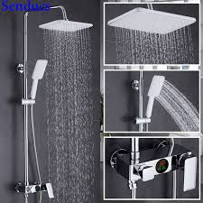 Ayo booking langsung & nikmati survei kost online via virtual tour sekarang di mamikos.com Senducs Digital Shower Set Kuningan Kamar Mandi Shower Hujan Dengan Harga Murah Mewah Kamar Mandi Shower Sistem Digital Shower Set Sistem Mandi Aliexpress