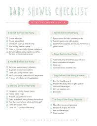How to plan an awesome baby shower. The Only Baby Shower Checklist You Will Need Tulamama