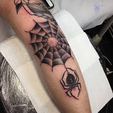 Antique hourglass quarter sleeve tattoo with waves inside #3. Spider Web Arm Tattoo Best Tattoo Ideas Gallery