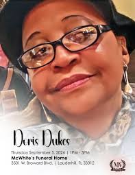 In Loving Memory of Doris Dukes A McWhite's Funeral  #BecauseFamiliesDeserveTheBest #Doris #Dukes