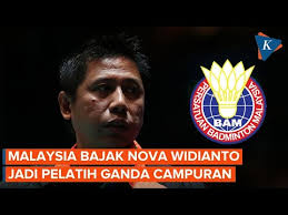 Jadi Pelatih Tim Ganda Campuran Malaysia, Nova Widianto Akui Berat  Tinggalkan PBSI
