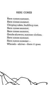 Summer Poem Summer Poems Silverstein Poems Shel Silverstein Poems