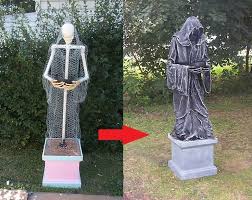 In this motivational post we present you some inspiring diy outdoor halloween decorations which are super easy and they will give a big statement to your see our amazing collection and we are sure that you'll find some interesting and super scary halloween decorations which will be focal point in your. 41 Diy Halloween Decorations Outdoor Scary Cheap Halloween Decorations Diy Outdoor Halloween Outdoor Decorations Halloween Props