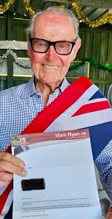 Best wishes to local Vernon Crane