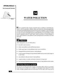 Savesave worksheet water pollution and its effects on livin. Water Pollution Lesson Plans Worksheets Lesson Planet