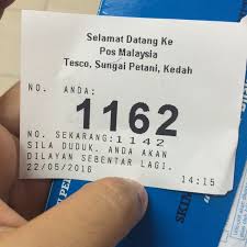 1, jalan pahlawan, sungai petani. Pos Malaysia Post Office