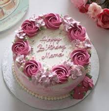 Another most widely used floral arrangement throughout the world. 61 Trendy Ideas For Cake Fondant Flowers Buttercream Roses Birthday Cake With Flowers Buttercream Cake Designs Cake Decorating
