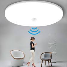 Sensors have a flat, unobtrusive appearance and provide 360 degrees of coverage. 12w 15w 18w 24w Led Panel Light Motion Sensor Ceiling Lamps Bedroom Downlight Lamp Chandeliers Ceiling Fixtures