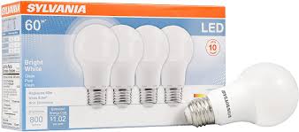 Bright white led bulb have an astonishing capacity to light up rooms and spaces and give them stunning appearances. Ledvance 79704 Led Household Light Bulbs 4 Pack Soft White 4 Piece Amazon Com