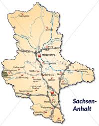 Subdirectory_arrow_right karten zum bericht zur öffentlichen wasserversorgung 2018; Karte Von Sachsen Anhalt Mit Verkehrsnetz In Lizenzfreies Bild 10641091 Bildagentur Panthermedia
