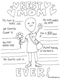 Don't be shy, get in touch. Get This Best Mom Coloring Sheet