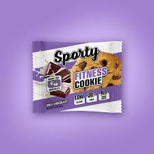Although these cookies are indeed low in calories. Sporty Fitness Cookies Sugar Free Milk Chocolate 40g