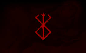 Home / anime & manga / berserk wallpapers / brand of sacrifice. Mark Of Sacrifice Viking Symbols Berserk Sacrifice