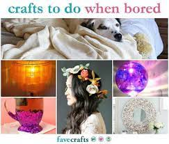 You can make the most out of a smaller space by installing shelving units on the walls, or pieces of pvc pipe attached to the wall to hold your pencils, paint brushes, and more. 64 Crafts To Do When Bored Favecrafts Com