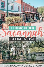10 Enchanting Things To Do In Savannah Georgia On The Perfect Weekend Trip Wochenendtrip Ausflug Unternehmungen