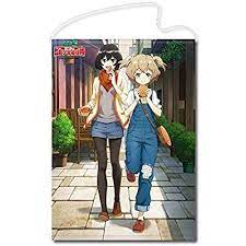 amazon hs限定 荒野のコトブキ飛行隊 描き下ろしb2タペストリー ザラ レオナ アニメ 萌えグッズ 通販 アニメ 荒野 タペストリー