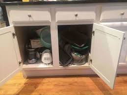Orient the first peninsula cabinet at a right angle to the wall. Convert Messy Kitchen Cabinets Into Useful Drawers A How To Guide Hometalk