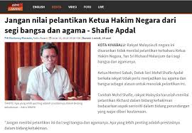 Hakim besar sabah dan sarawak, tan sri richard malanjum sah dilantik menjadi ketua hakim negara yang baru malam ini. Yayasan Osimal Milik Bekas Ketua Hakim Monopoli Projek Rapid Test Kit Rtk Dari Singapura
