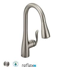 Faucetsrated.com is supported by its audience. Moen 7594srs Spot Resist Stainless Arbor Single Handle Pulldown Spray Kitchen Faucet With Reflex Technology Faucet Com