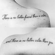21 Matching Tattoo Ideas For The Siblings Sister Tattoo Designs Sister Tattoos Quotes Matching Tattoos