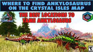 Its skin is adorned with a thick coating of spikes, bony plates, osteoderms, and fused bone. The Best Ankylosaurus Spawn Locations On Crystal Isles Where To Find An Anky Youtube