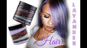 Here's how to dye your hair the pastel colour of your choice. How To Lavender Hair With Manic Panic Vegan Hair Dye Youtube