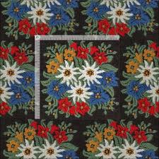 Edelweiss Swiss Alpine Flower Fabric In 2021 Fabric Crafts Alpine Flowers Fabric Flowers