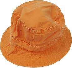 Tangerine Orange Xl Bucket Hat Women Men Adams Casual Gift Etsy Bucket Hat Women Casual Gifts Bucket Hat