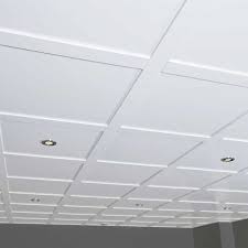 Embassy 80 Sq Ft Suspended Ceiling Kit Suspended Ceiling Ceiling Tiles Basement Ceiling