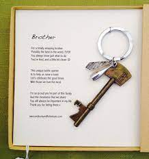 Brother Gifts For Brother Brother Wedding Gifts Sentimental Gifts
