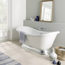 Can't wait for a long soak. Tub White Freestanding Bath Lemerand