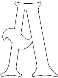 Se quiser maior, basta cortar no word a imagem e ir ajustando no tamanho que você quiser. Moldes De Letras Para Imprimir El Alfabeto Completo Letter Stencils Stencils Printables Templates Alphabet Templates