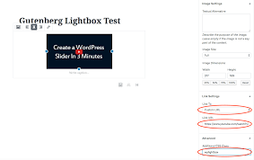 The new wordpress 5.0 will integrate this plugin in the core. How To Enable Lightbox Effect In Gutenberg Editor Wordpress Plugin