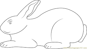 Funny rabbit coloring page for kids. Rabbit Coloring Page For Kids Free Rabbit Printable Coloring Pages Online For Kids Coloringpages101 Com Coloring Pages For Kids