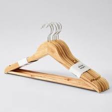 Wooden Hangers 6 Pack Target Australia Wooden Hangers Wooden Coat Hangers Hanger