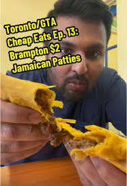 Explore $2 Jamaican Patties in Brampton, GTA