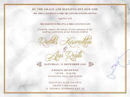 Tiada perkawinan yang bahagia tanpa pengorbanan tiada. 25 Contoh Desain Dan Kata Kata Dalam Undangan Pernikahan Islami Yang Baik Cute766