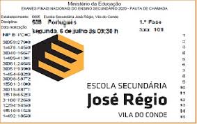 1 de setembro de 2021: Exames Finais Nacionais Do Ensino Secundario 2021 Escola Secundaria Jose Regio
