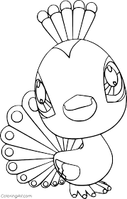 *this post contains affiliate links*. Cute Baby Peacock Coloring Page Coloringall