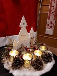 Selbst Gemachter Kleiner Advents Teller Weihnachtsdekoration Deko Weihnachten Weihnachten