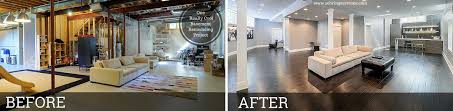 Basement remodels cost $20,354 on average and typically between $11,020 and $29,706. 10 Unbelievable Basement Remodel Before After Pictures