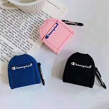 champion airpodsカバー セーター形状 ケース チャンピオン イヤホン