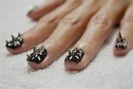 Rock Of Ages Heavy Metal Nail Art Heavy Metal Nails Nail Art Metal Fashion