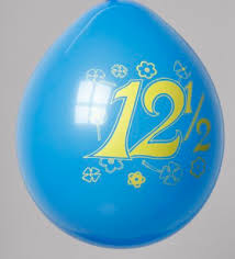 Ballonnen 12 5 Jaar Decofactory