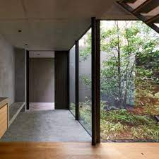 Tato architects designed the dwelling with a simple corrugated metal exterior and an angled roof. Japanese Houses Dezeen