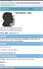 Change the border color using utilities built on our theme colors. How To Create A Facebook Like Profile Page In Wapka