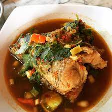 Pindang palembang or pindang patin: Pindang Meranjat Ibu Ucha Di Palembang